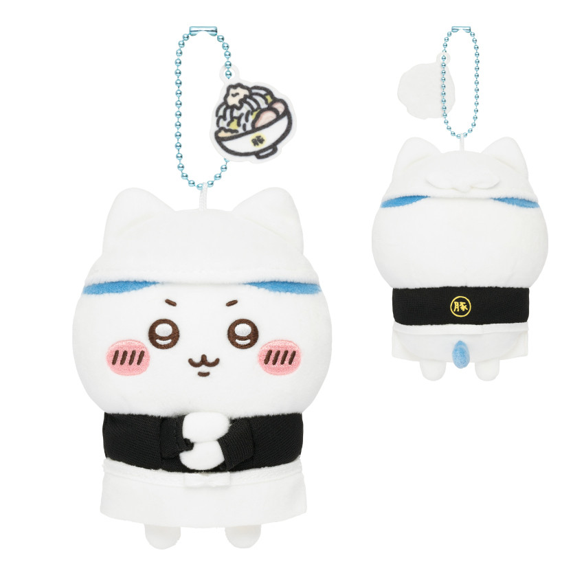 店員さんなマスコット（ハチワレ）