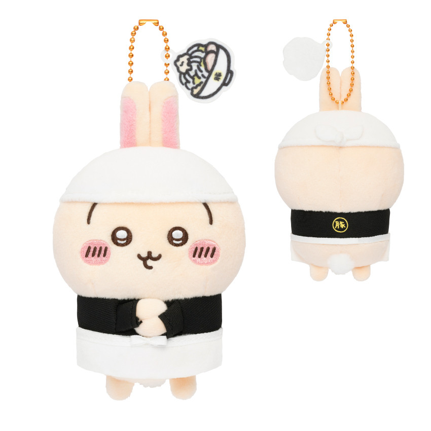 店員さんなマスコット（うさぎ）