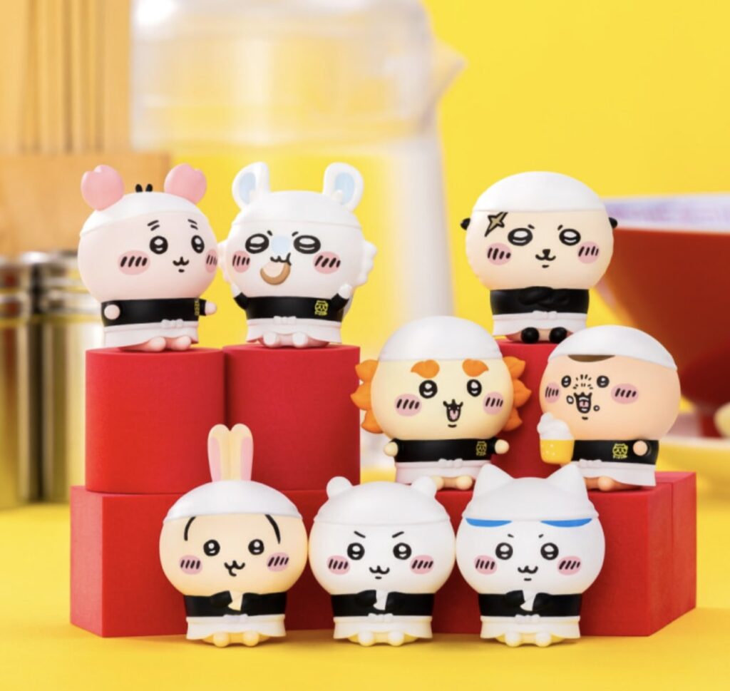 ちいかわラーメン豚ミニソフビフィギュアコレクション全8種