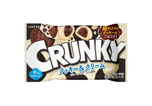 ロッテクランキーポップジョイクッキー＆クリーム