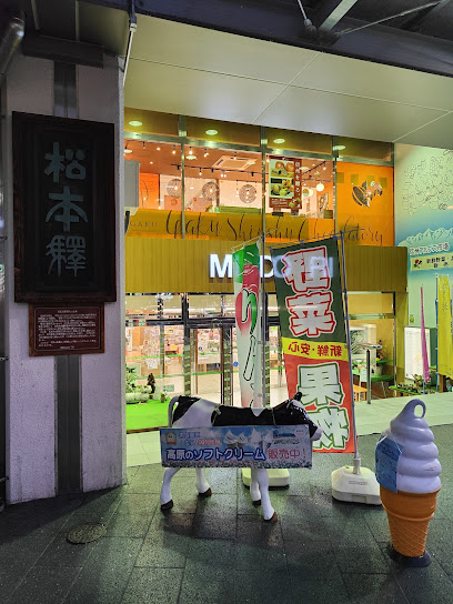 松本駅ビル1階 信州アルプス市場