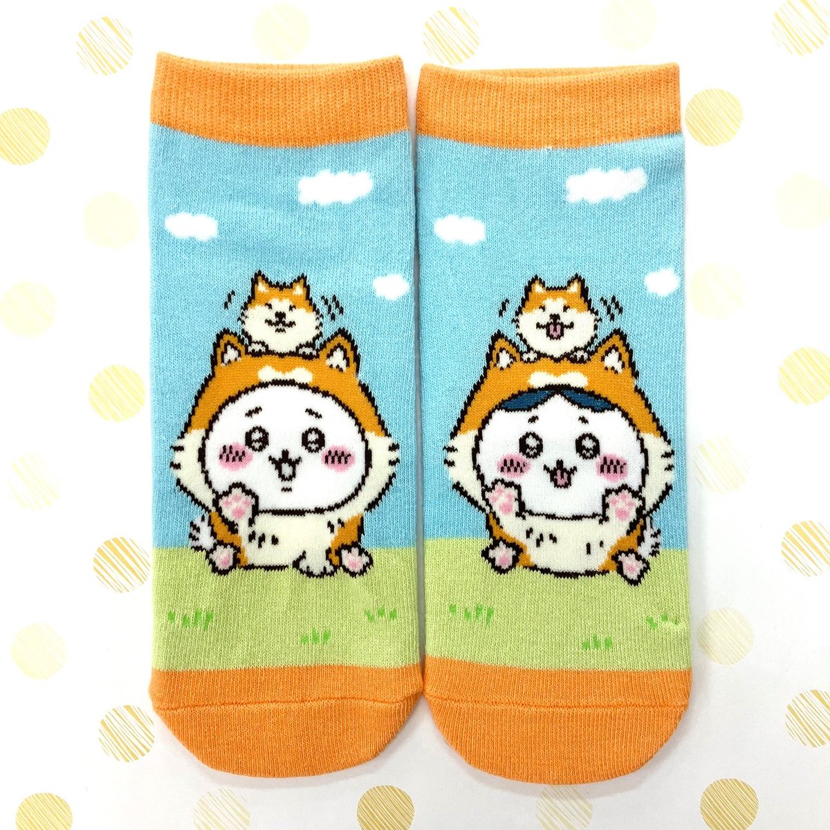 ちいかわ秋田犬ソックス