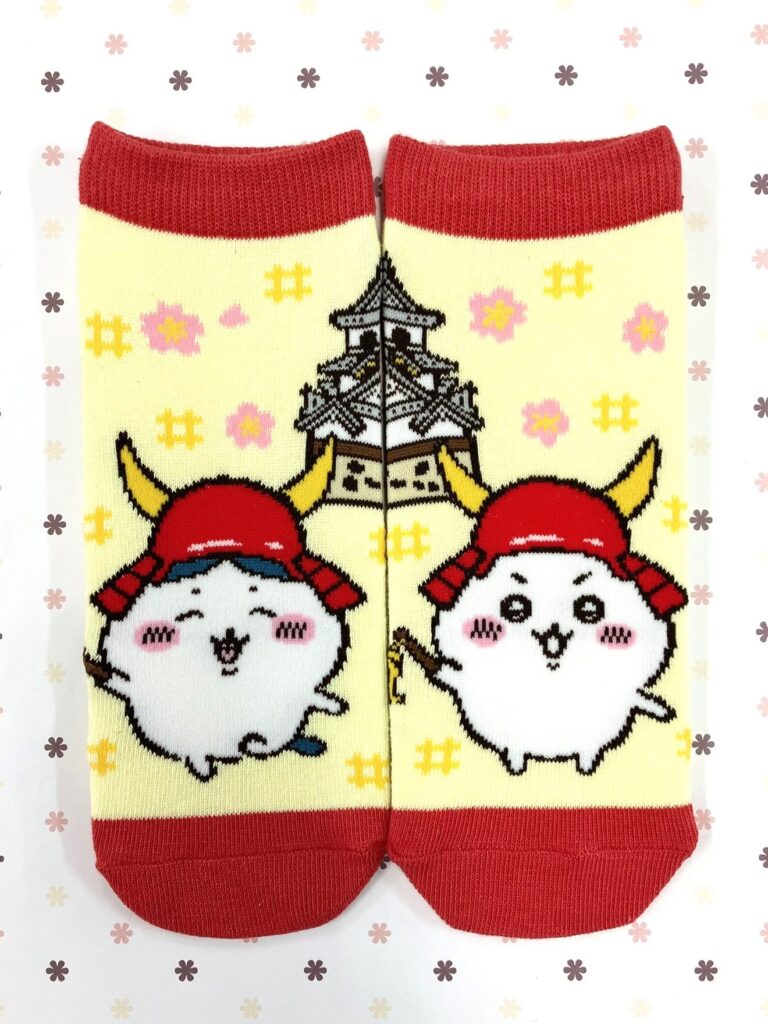 ちいかわ彦根城ソックス