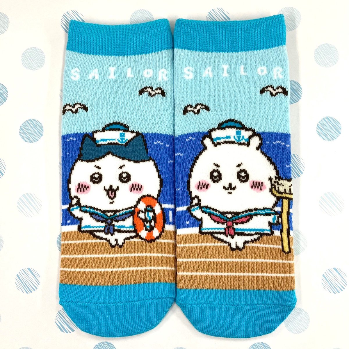 ちいかわ神戸セーラーソックス