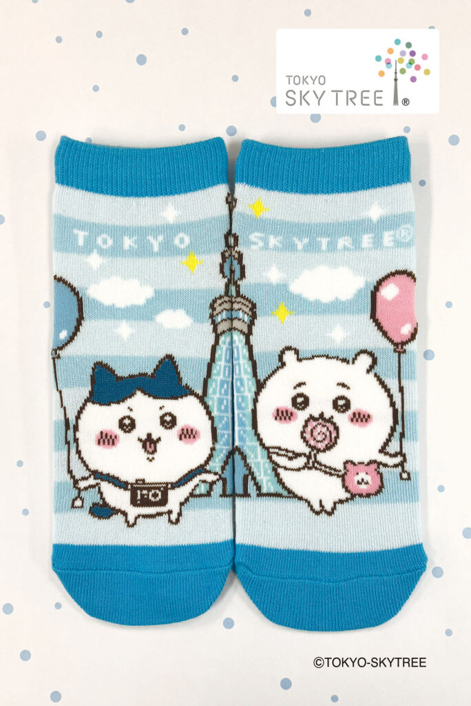 ちいかわスカイツリーソックス
