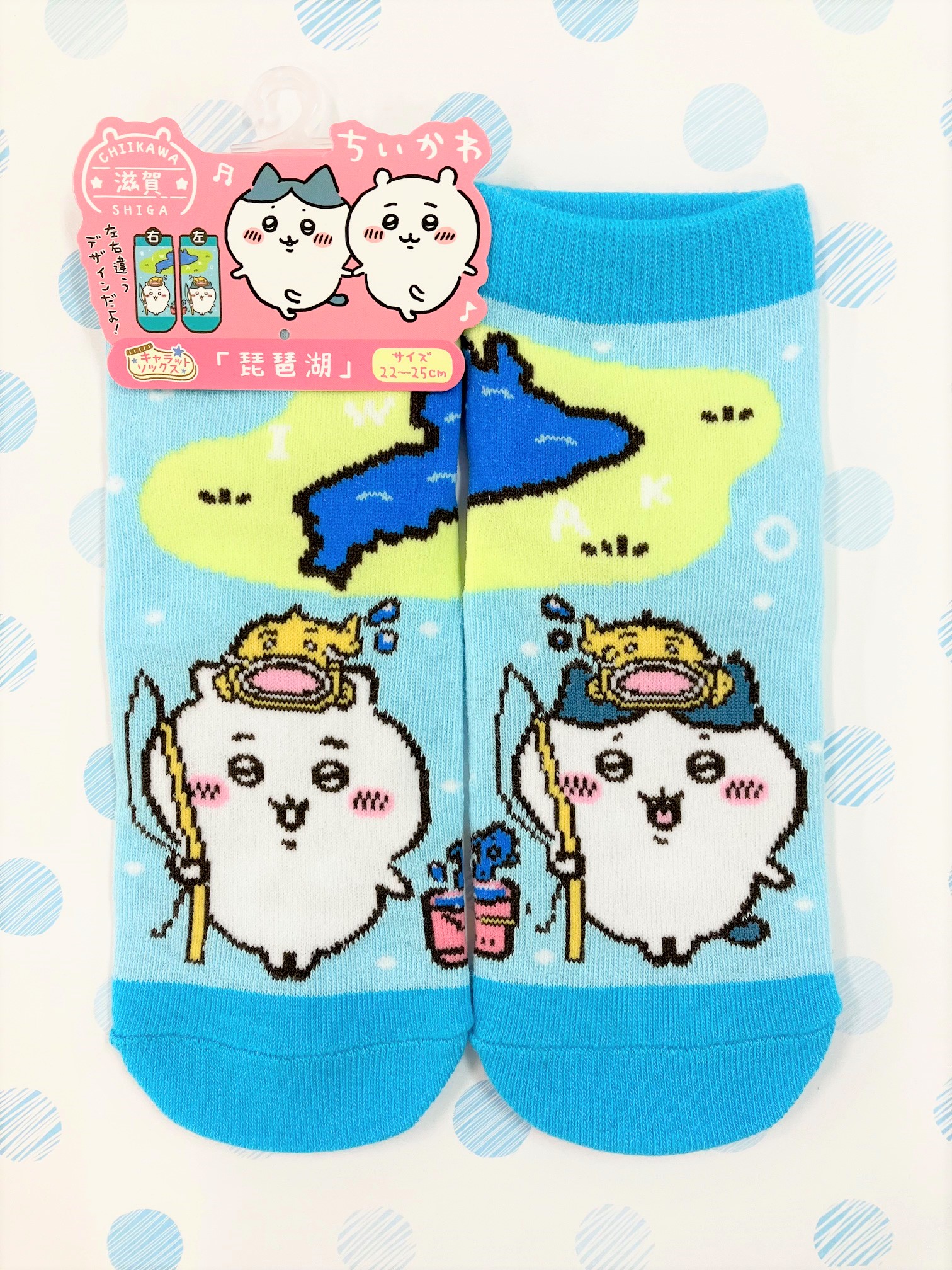 ちいかわ琵琶湖ソックス