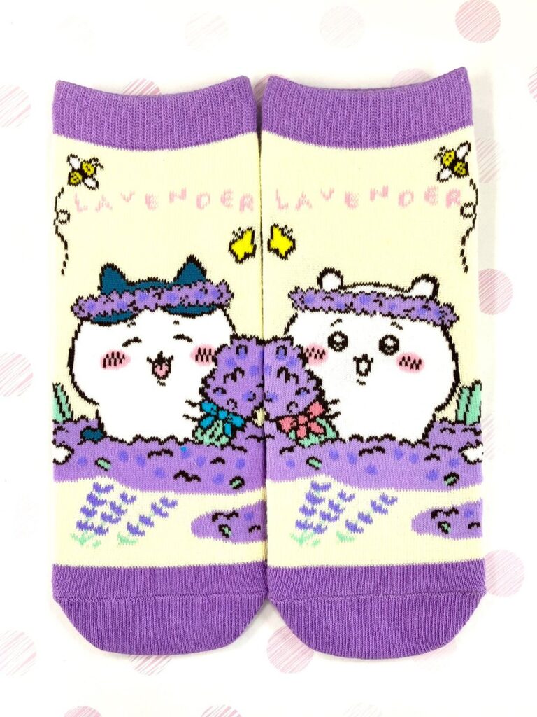 ちいかわラベンダーソックス