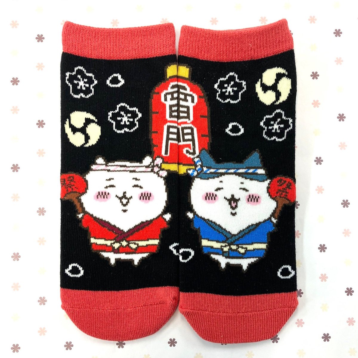 ちいかわ雷門ソックス