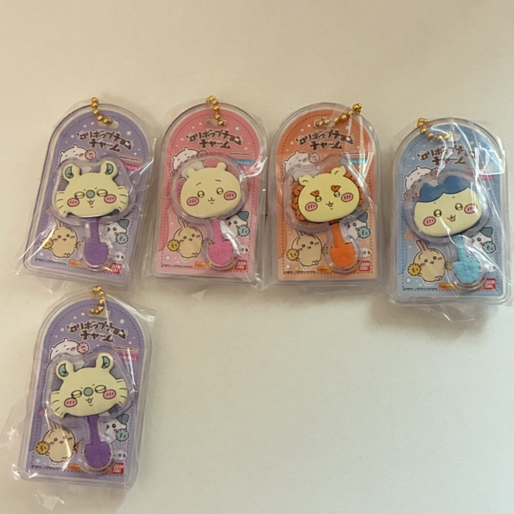 記事執筆者が購入したちいかわミニチュアキーホルダー