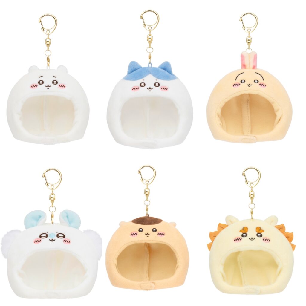 ちいかわパーク マスコットサイズなうきうきぬいぐるみキャップ