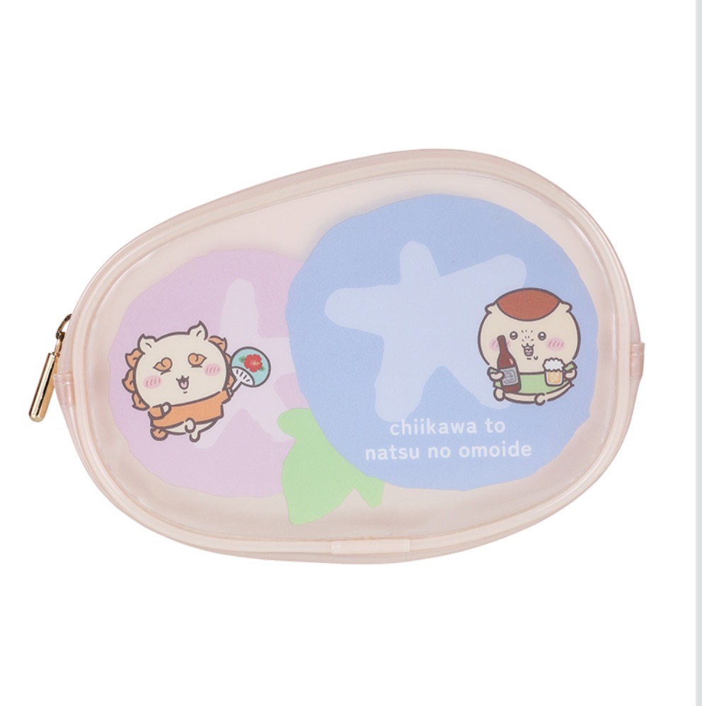くりまんじゅうとシーサーのポーチ