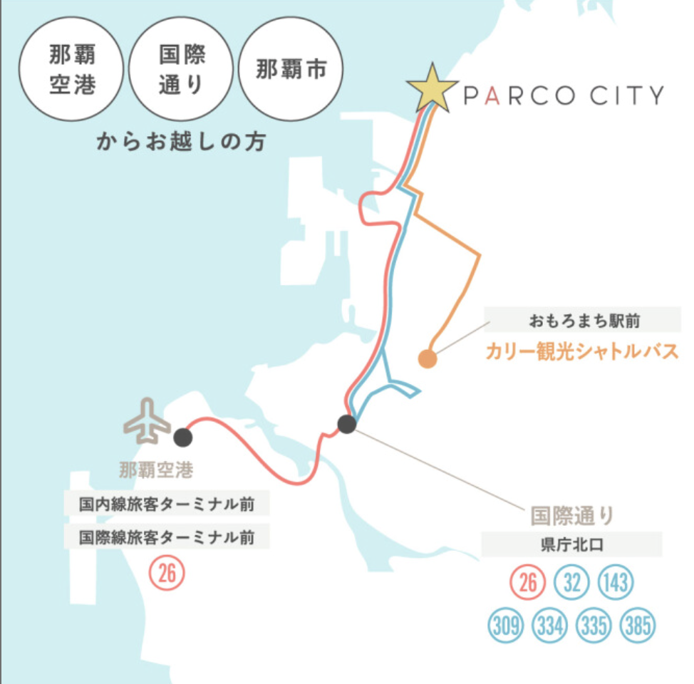 シーサーのおみやげやさんのアクセス