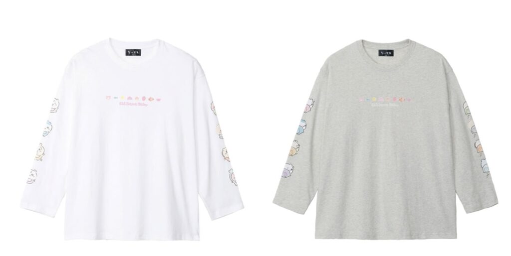 ちいかわ長袖Tシャツ