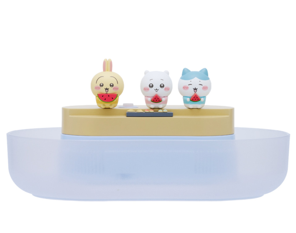 ちいかわ流しそうめん機