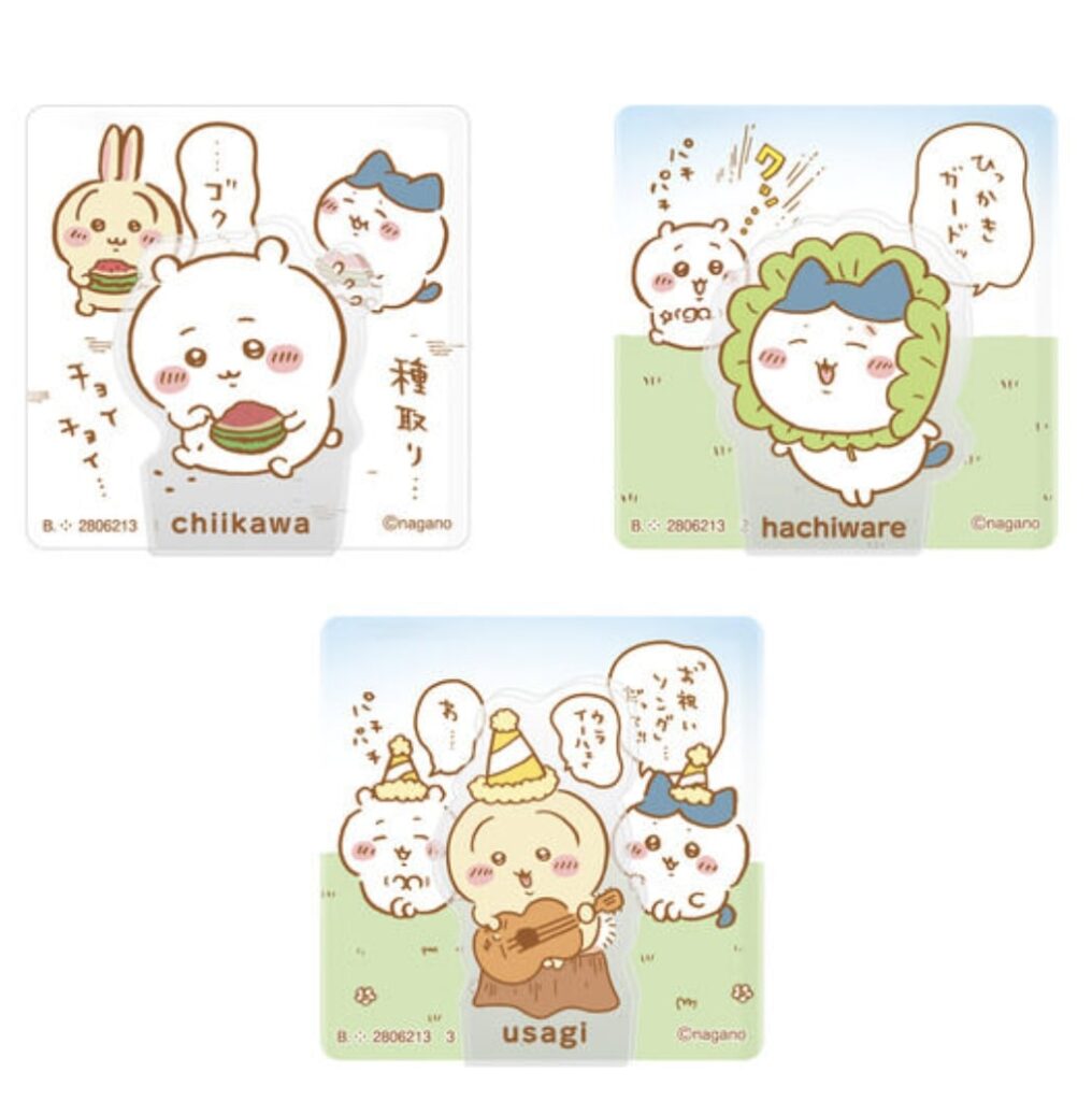 ちいかわアクリルクリップ