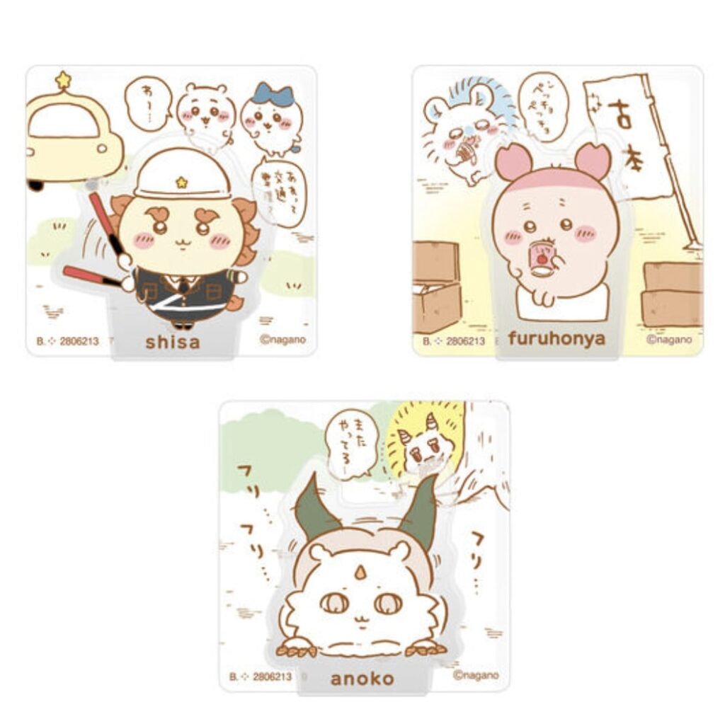 ちいかわアクリルクリップ