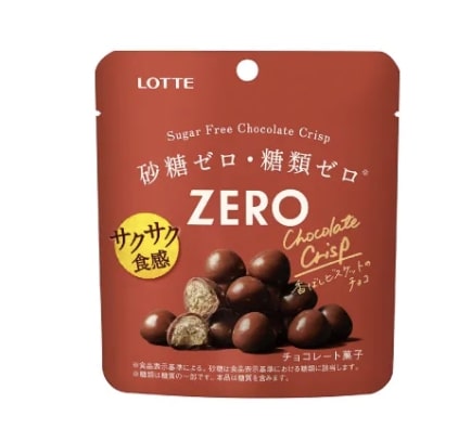 ゼロシュガーフリーチョコレートクリスプ