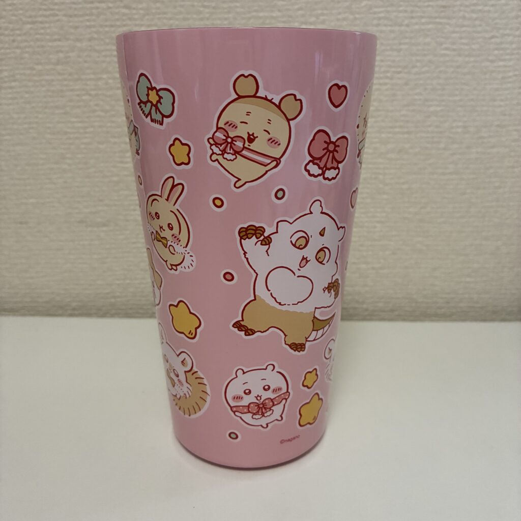 記事執筆者が購入したセブンちいかわタンブラー